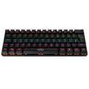 Teclado Mecanico Gamer TGT Sherman  Compacto, Rainbow, ABNT2, Switch Azul, Preto, TGT-SHTKL-RBW01