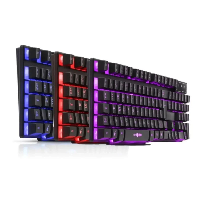 Teclado Gamer Semi Mecânico Led Luminoso Profissional Abnt2 Brasil Domine o Jogo  Ilumine Jogada Performance e Jogabilidade