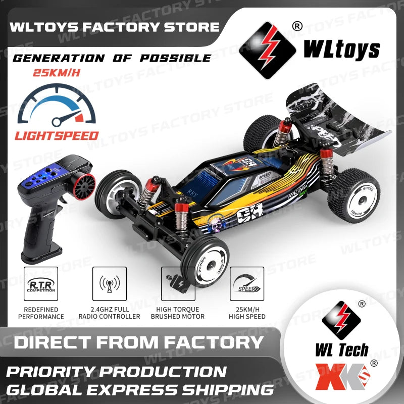 Carro RC WLtoys 244016 RWD 25 km/h Carro RC WLtoys 244016