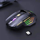 Brasil mouse x7 botão retroiluminado mouse ergonômico 5500 dpi mouse ajustável, adequado para pc laptop desktop mouse