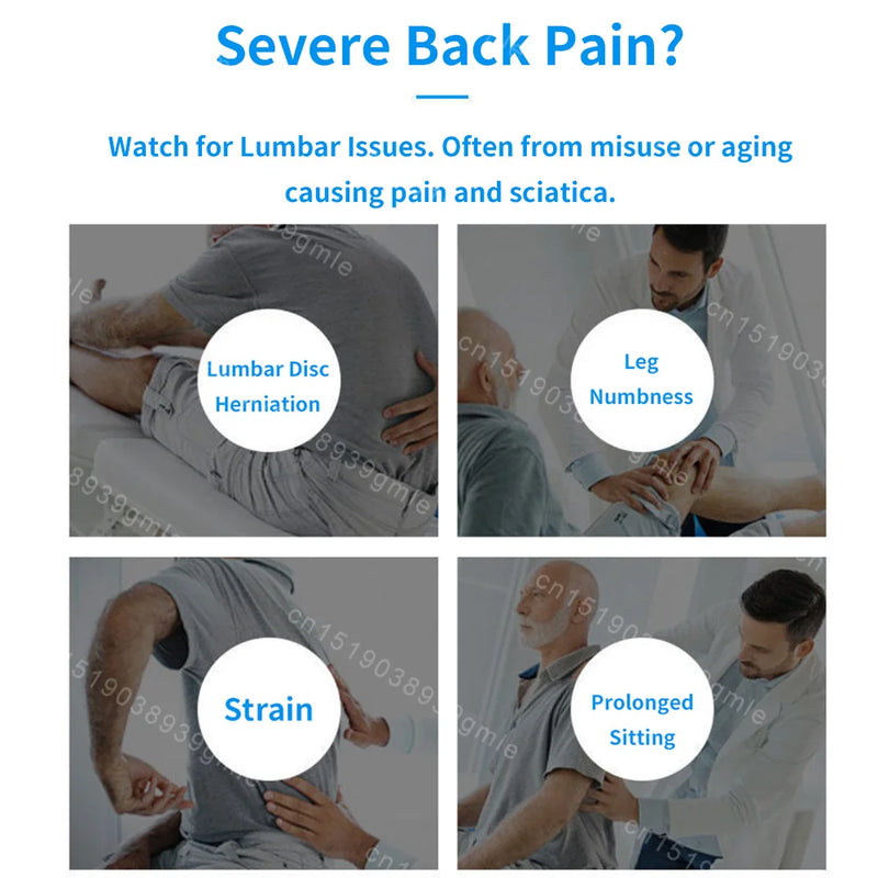 Maca traseira multi-nível massageador ajustável cintura pescoço fitness lombar cervical coluna cervical suporte massageador ferramentas