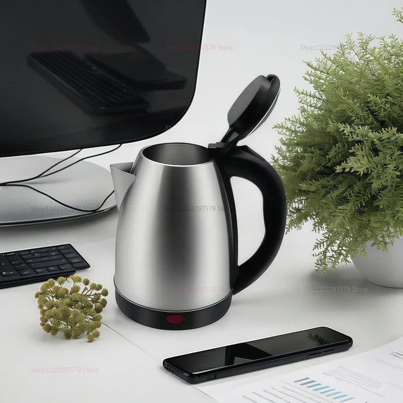 Eletrodomésticos chaleira elétrica de aquecimento rápido 304 aço inoxidável portátil chaleira água para casa cozinha hotel uso viagem