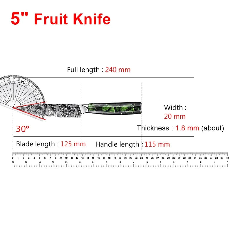 Faca de cozinha chef japonês faca laser damasco padrão faca corte carne frutas pão vegetal desossa faca corte faca utilitária