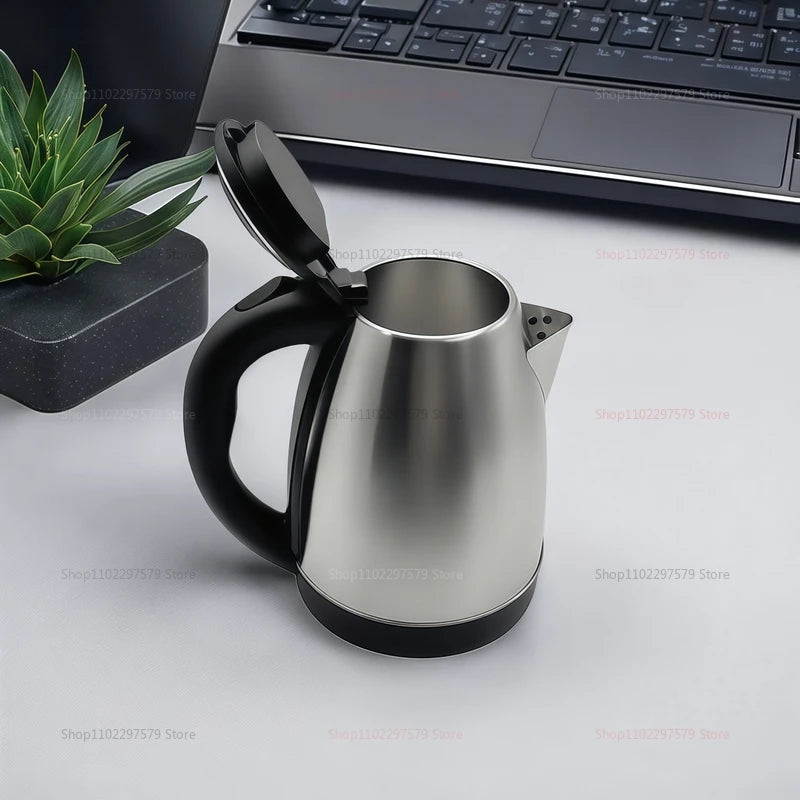 Eletrodomésticos chaleira elétrica de aquecimento rápido 304 aço inoxidável portátil chaleira água para casa cozinha hotel uso viagem