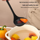 Conjunto de ferramentas de cozinha de silicone de qualidade alimentar, colher com fenda resistente ao calor para panelas antiaderentes e panela quente, filtro multiuso, 1/10 peças