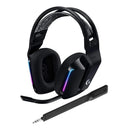 Fone de ouvido sem fio para jogos, microfone aux 3.5mm, substituição de fone de ouvido, microfone para logitech g733, fones de ouvido para jogos