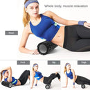 33cm coluna de yoga espuma eixo massagem rolo músculo volta massagem musculara grade volta treinamento conjunto transporte