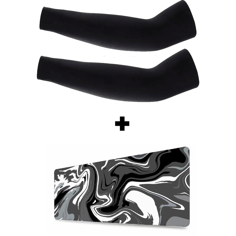 KIT Par Manguito + Mouse Pad Gamer Profissional