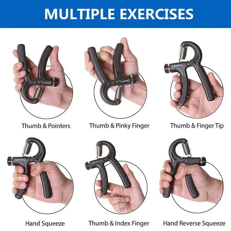 R Em Forma De Primavera Grip, Força De Pulso Profissional, Músculo Do Braço, Dedo Treinamento De Reabilitação, Exercício De Fitness Equipment